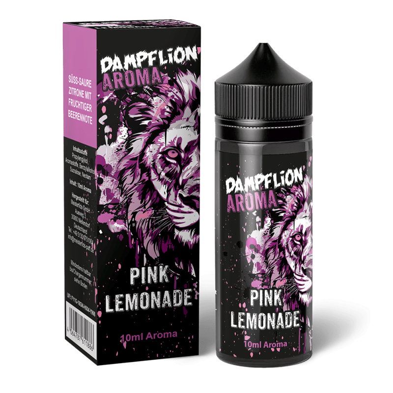 Dampflion Intense Longfill - Pink Lemonade - 10ml Aroma in 120ml Flasche