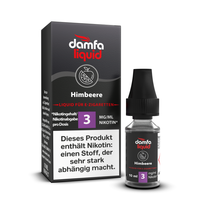 damfaliquid Himbeere V2 3mg 10ml