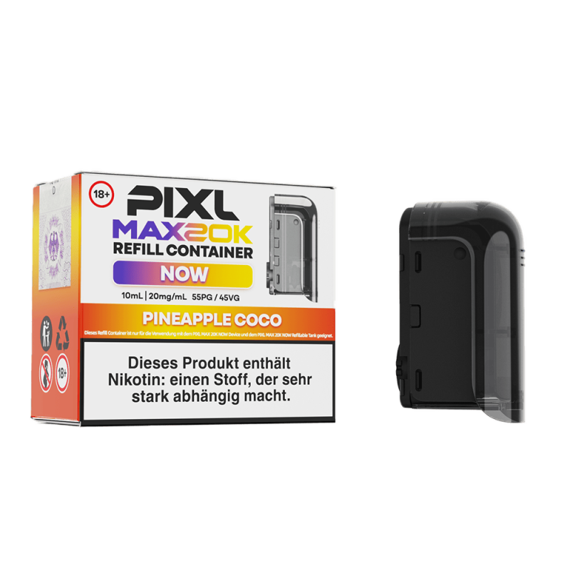 PIXL MAX 20K Einweg Pod - Pineapple Coco - 20 mg Nikotinsalz 10ml