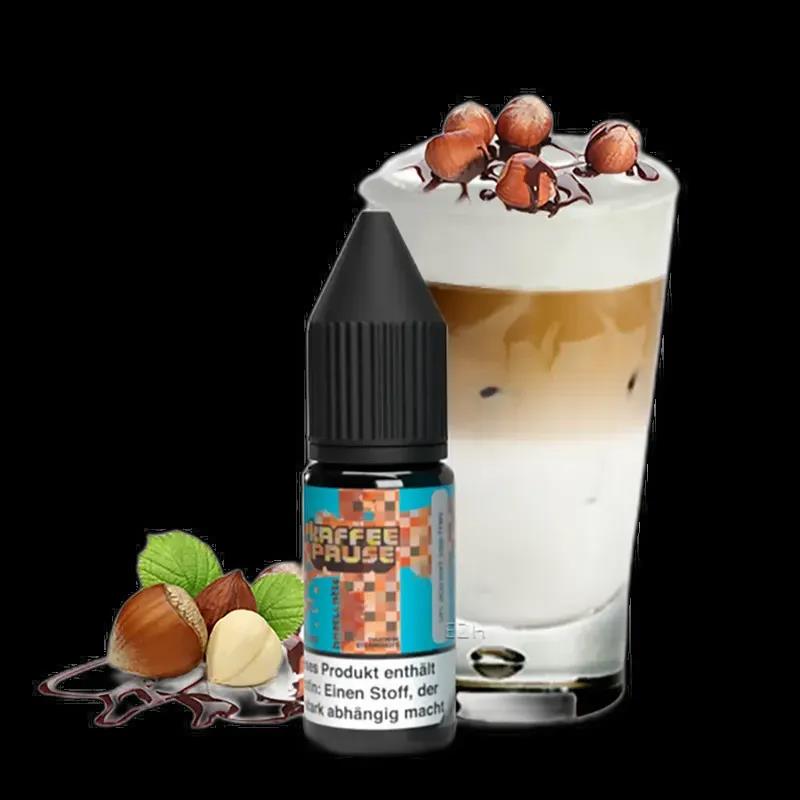 Kaffeepause Nikotinsalz - Hazellatte - 10ml Liquid 20mg
