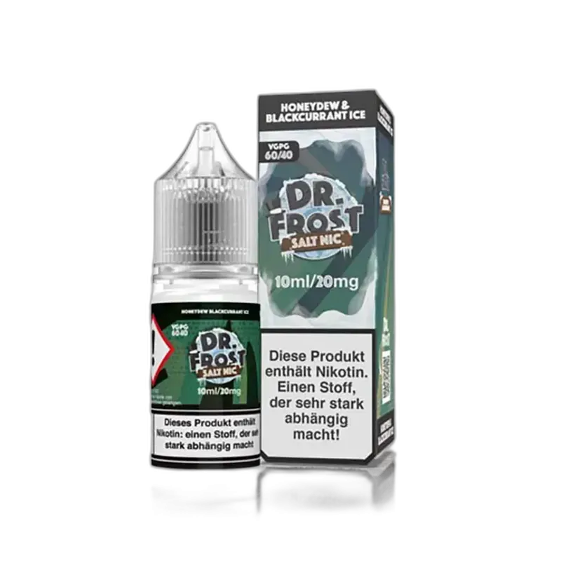 Dr. Frost Nikotinsalz - Ice Cold Honeydew & Blackcurant - Liquid 10ml 20mg