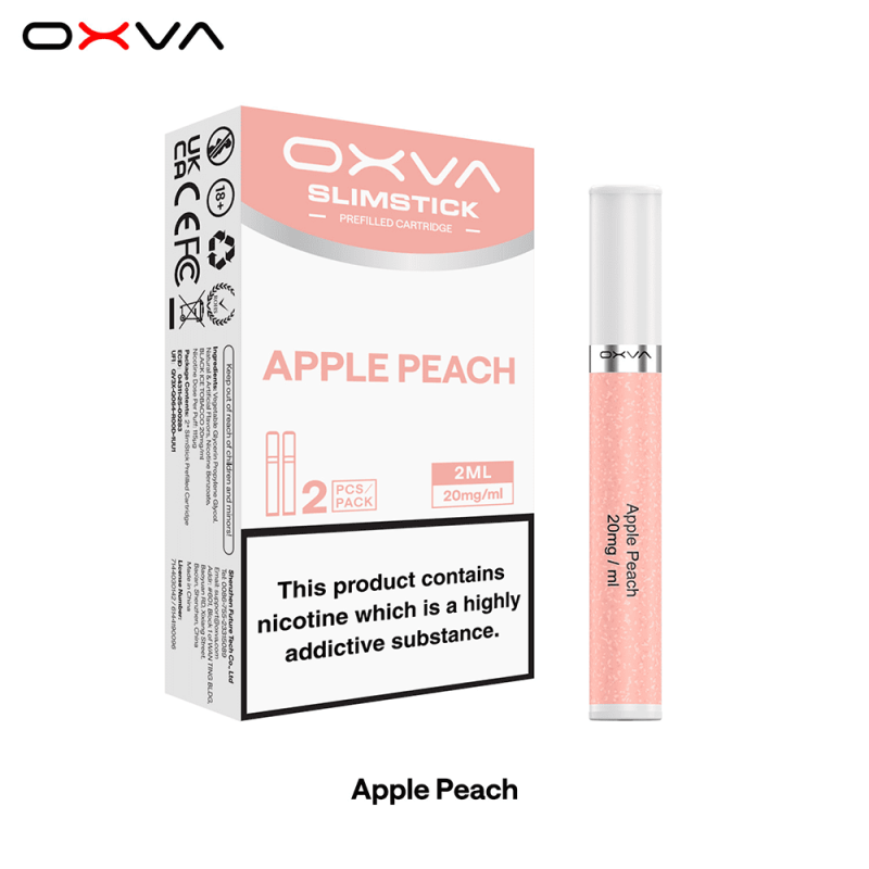 Oxva Slimstick Pods – Apple Peach – 20mg – 2ml (2 Stück)