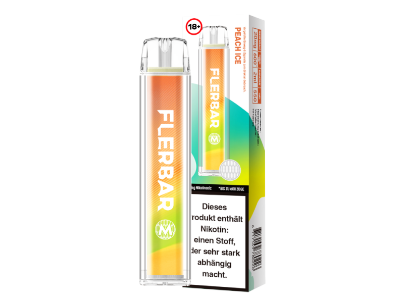 Flerbar M Einweg Peach Ice