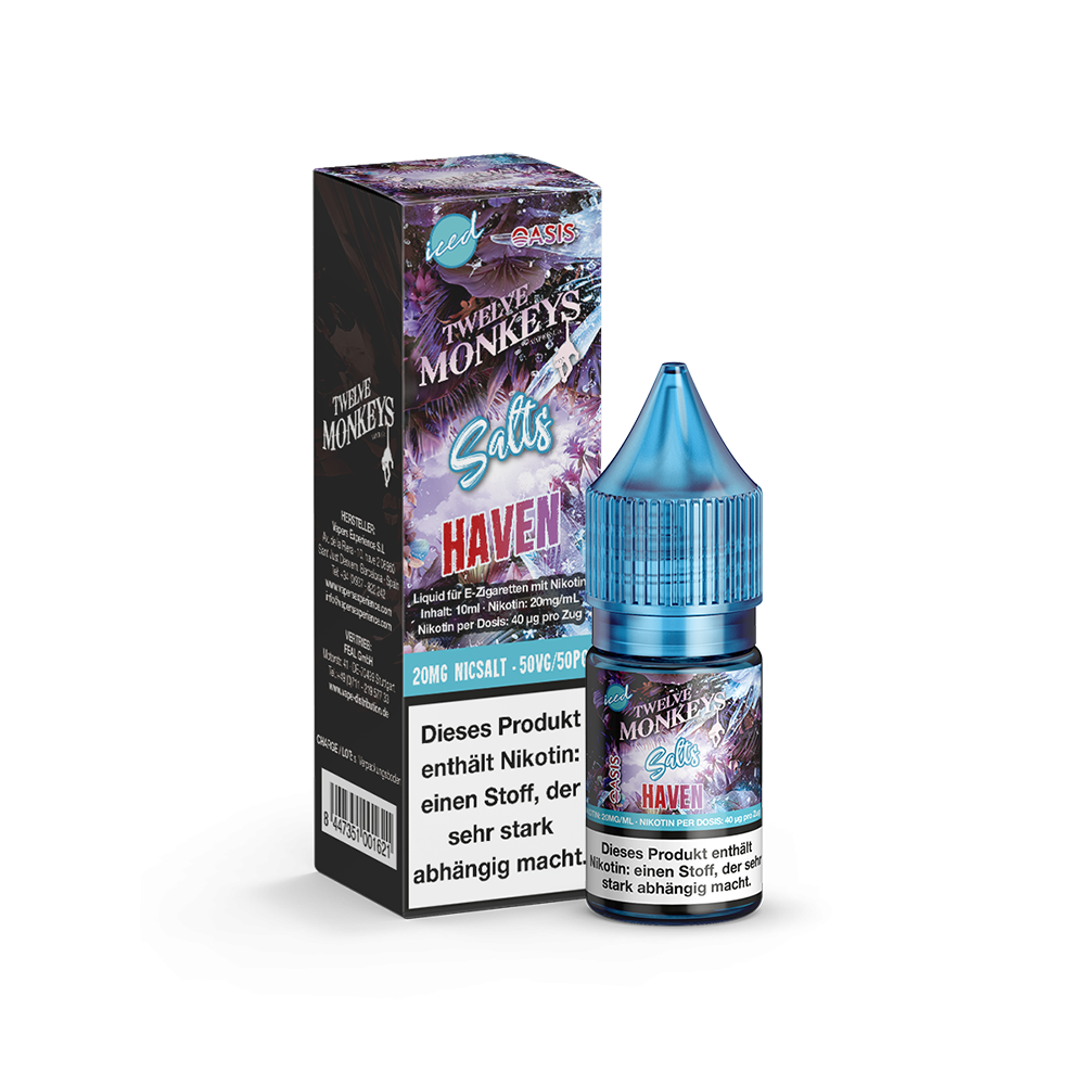 Twelve Monkeys Nikotinsalz - Haven - 10ml Liquid 20mg