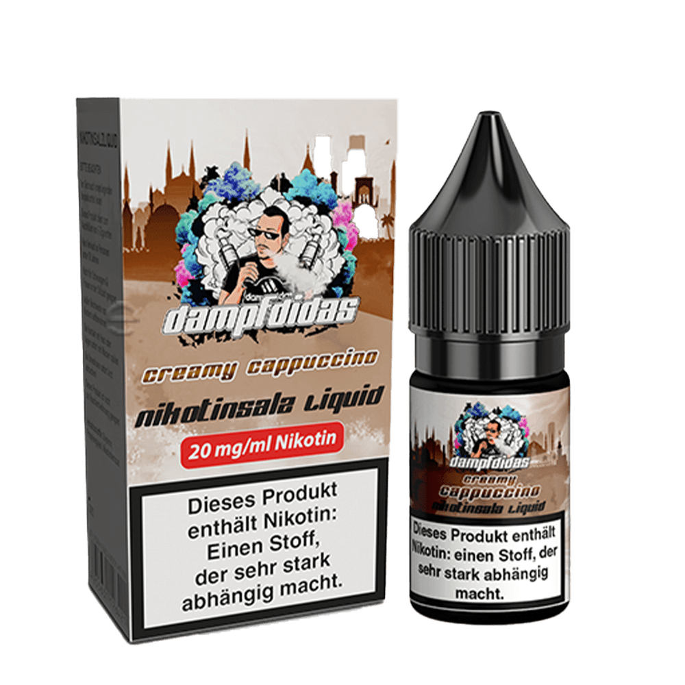 Dampfdidas Nikotinsalz - Creamy Cappuccino - 10ml Liquid