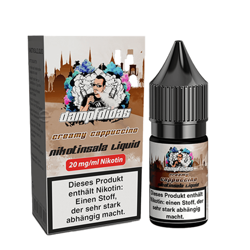 Dampfdidas Nikotinsalz - Creamy Cappuccino - 10ml Liquid