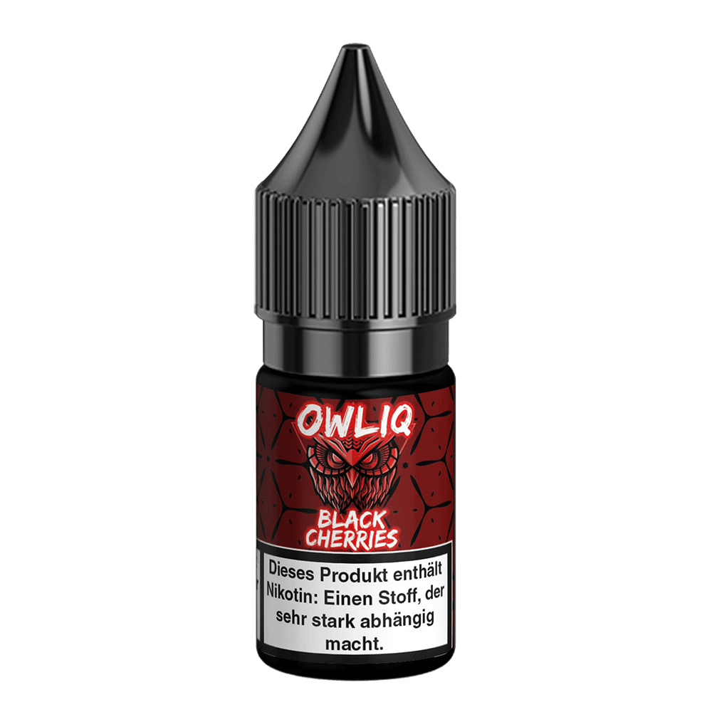 OWLIQ Nikotinsalz - Black Cherries - 10ml Liquid