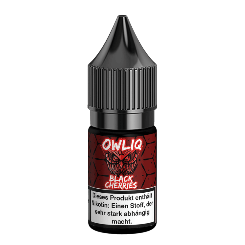 OWLIQ Nikotinsalz - Black Cherries - 10ml Liquid