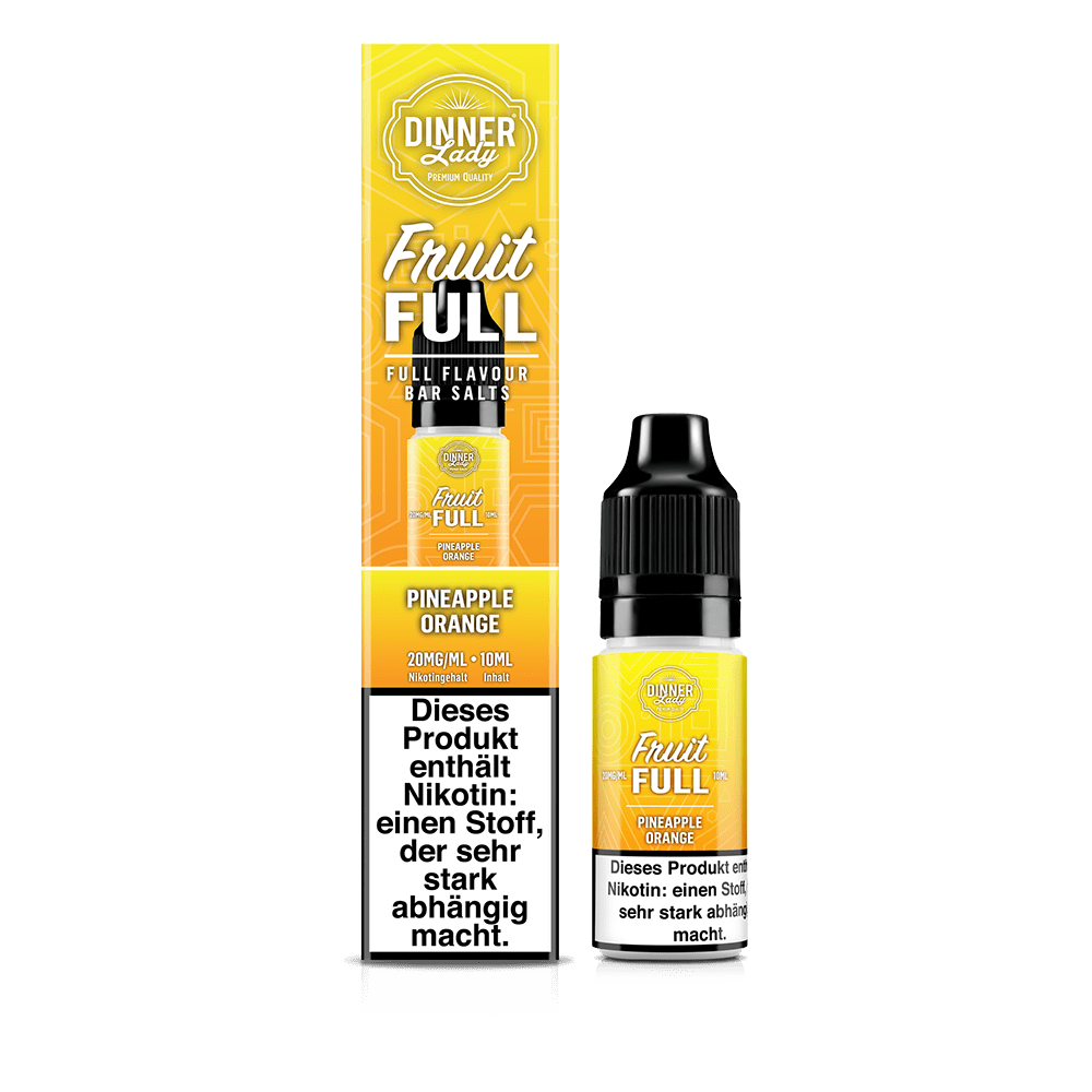 Dinner Lady Fruit Full Nikotinsalz - Pineapple Orange - 10ml Liquid 20mg
