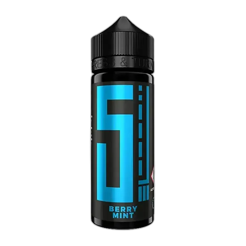 5EL Longfill - Berry Mint - 10ml Aroma in 120ml Flasche