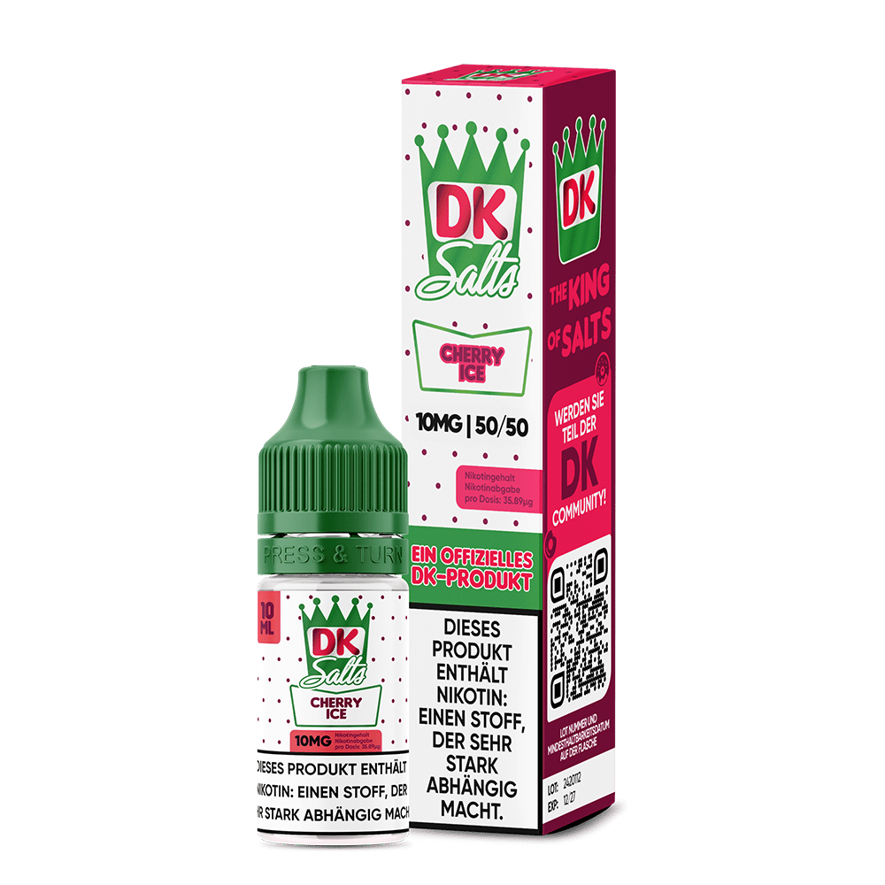 DK Salts Nikotinsalz - Cherry Ice - 10ml