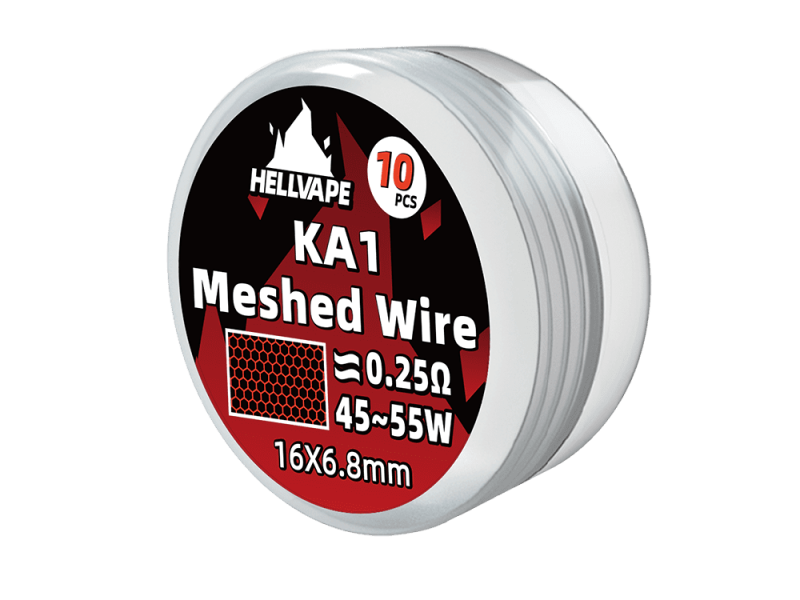 Hellvape KA1 Dead Rabbit M RTA Sieb Coil 0,25 Ohm SS316L