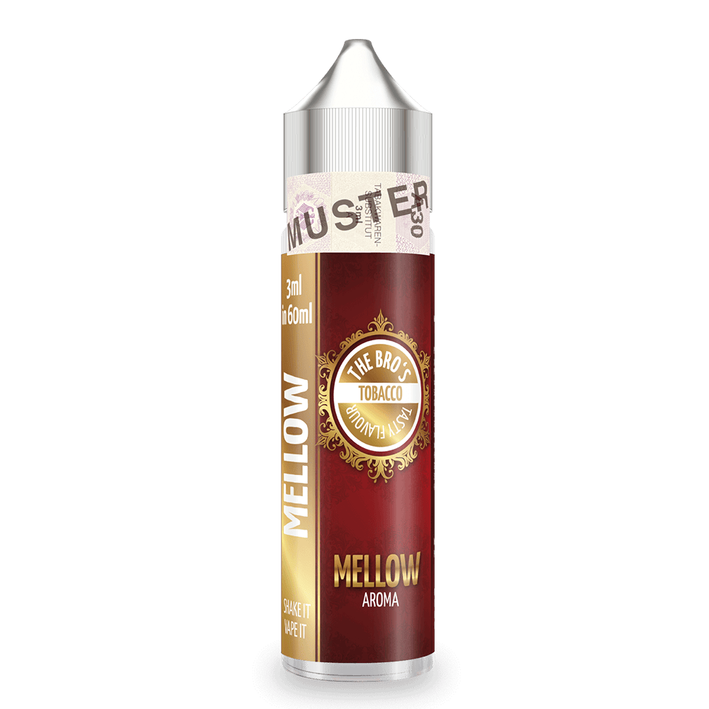 The Bros Longfill - Tobacco Mellow - 3ml Aroma in 60ml Flasche