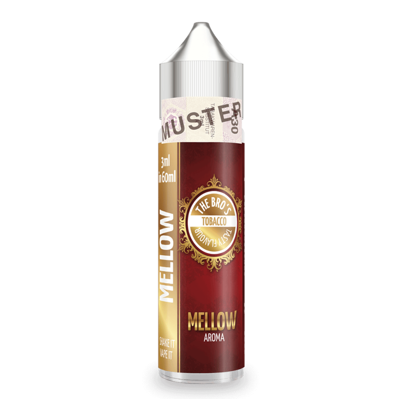 The Bros Longfill - Tobacco Mellow - 3ml Aroma in 60ml Flasche