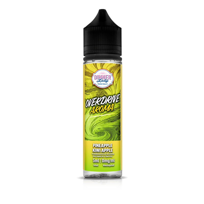 Dinner Lady Overdrive Longfill - Pineapple Kiwi Apple - 5ml in 60ml Flasche