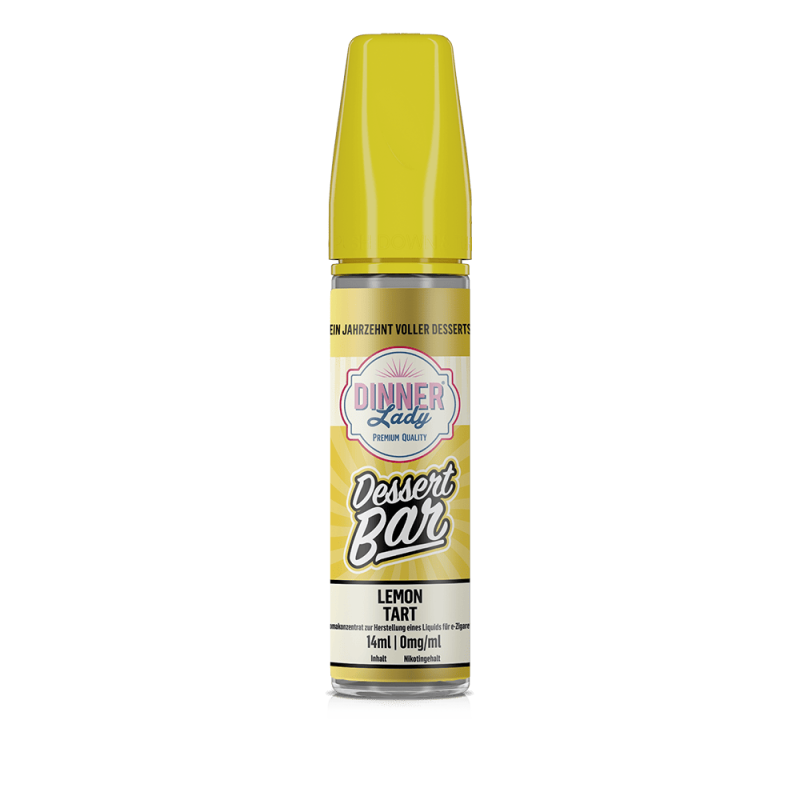 Dinner Lady Dessert Bar Longfill - Lemon Tart - 14ml in 60ml Flasche