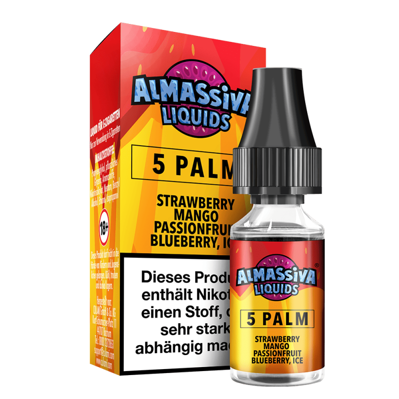 Almassiva Nikotinsalz - 5 Palm - 10ml Liquid