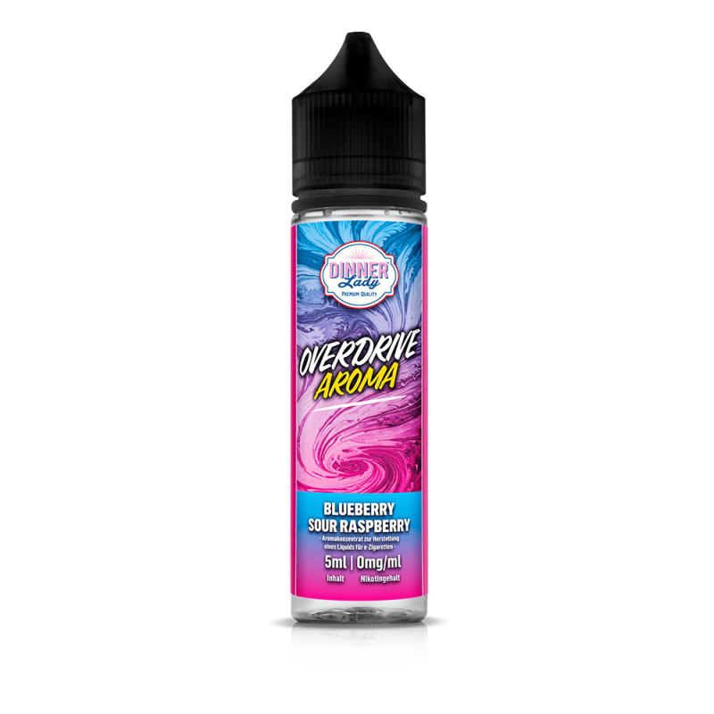 Dinner Lady Overdrive Longfill - Blueberry Sour Raspberry - 5ml in 60ml Flasche