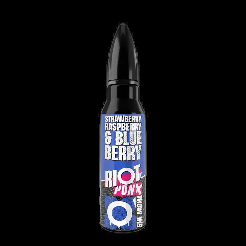 Riot Squad Aroma Longfill - Strawberry, Raspberry & Blueberry - 5ml in 60ml Flasche