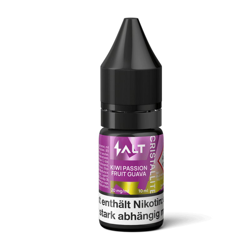 SALT Cristallite Nikotinsalz - Kiwi Passion Fruit Guava - 10ml Liquid 20mg