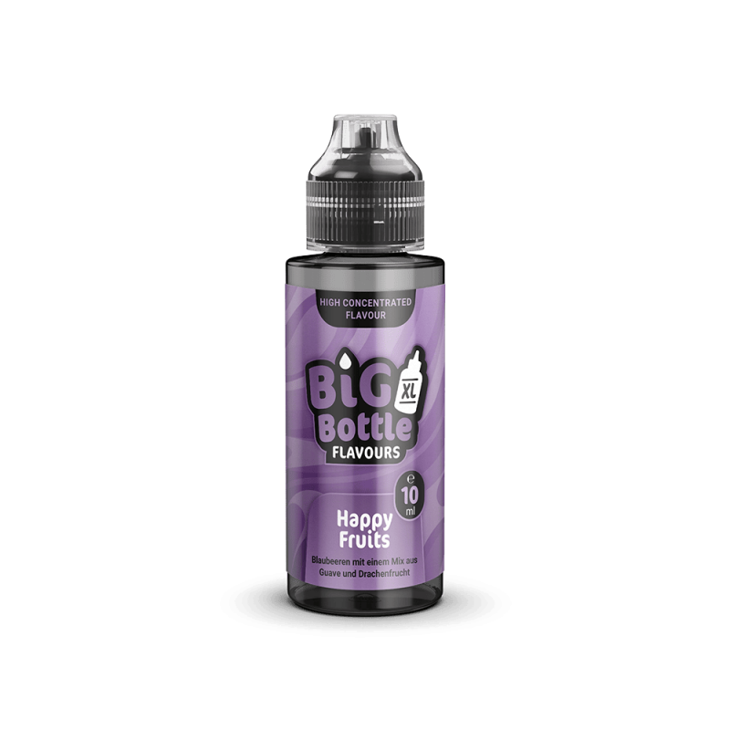 Big Bottle Flavours Longfill - Happy Fruits - 10ml Aroma in 120ml Flasche