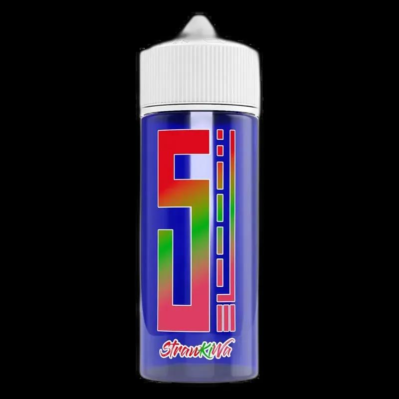 5EL Longfill - Strawkiwa - 10ml Aroma in 120ml Flasche