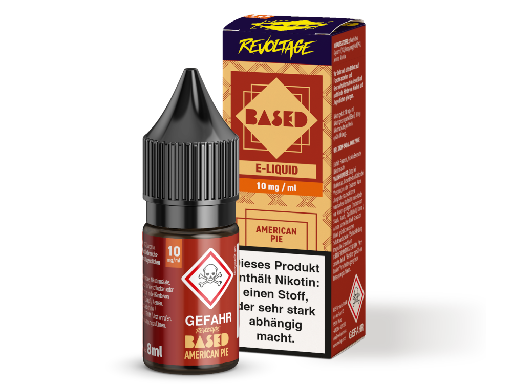 Revoltage BASED Hybrid Nikotinsalz American Pie 8ml 10mg