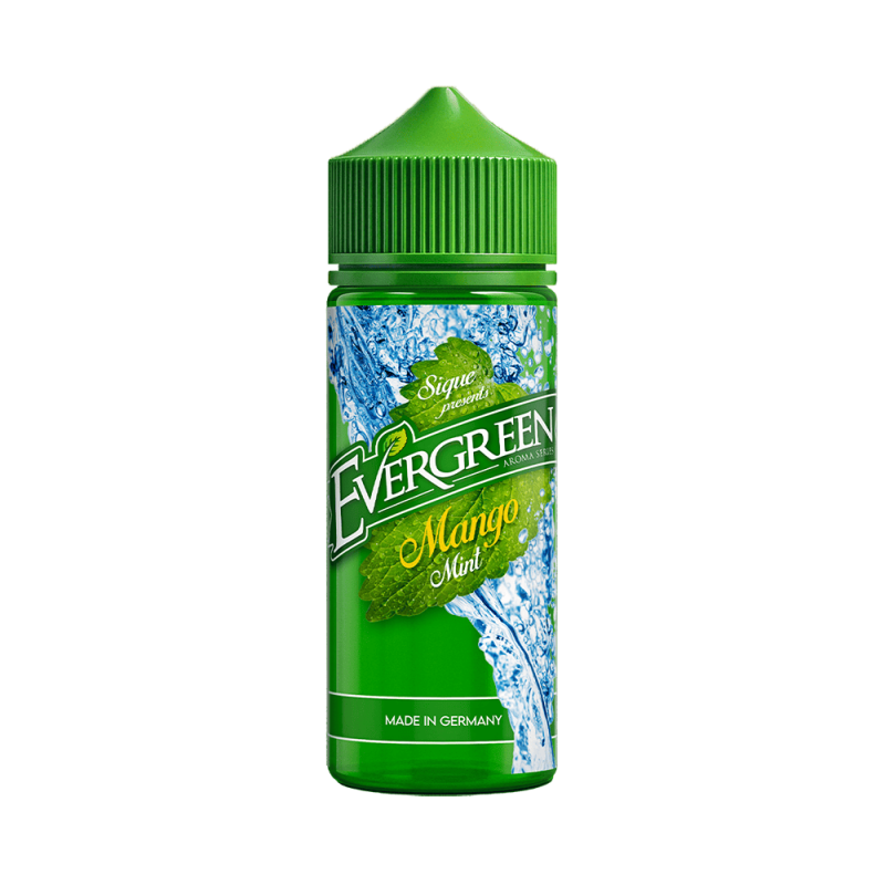Evergreen Longfill - Mango Mint - 8ml Aroma in 120ml Flasche