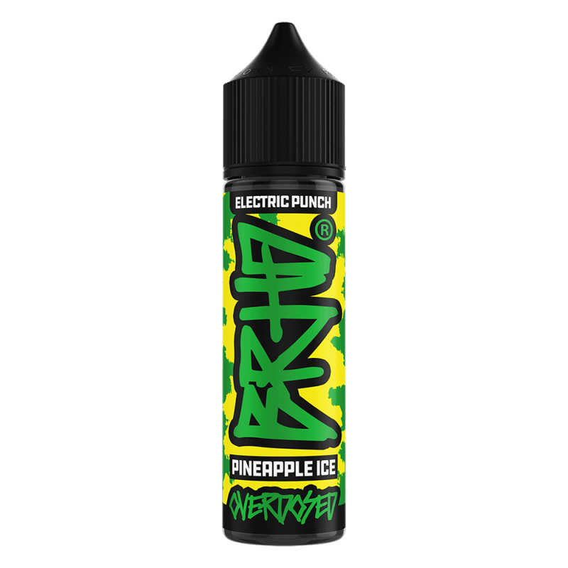 Barehead Longfill - Pineapple Ice - Overdosed 10ml Aroma in 60ml Flasche