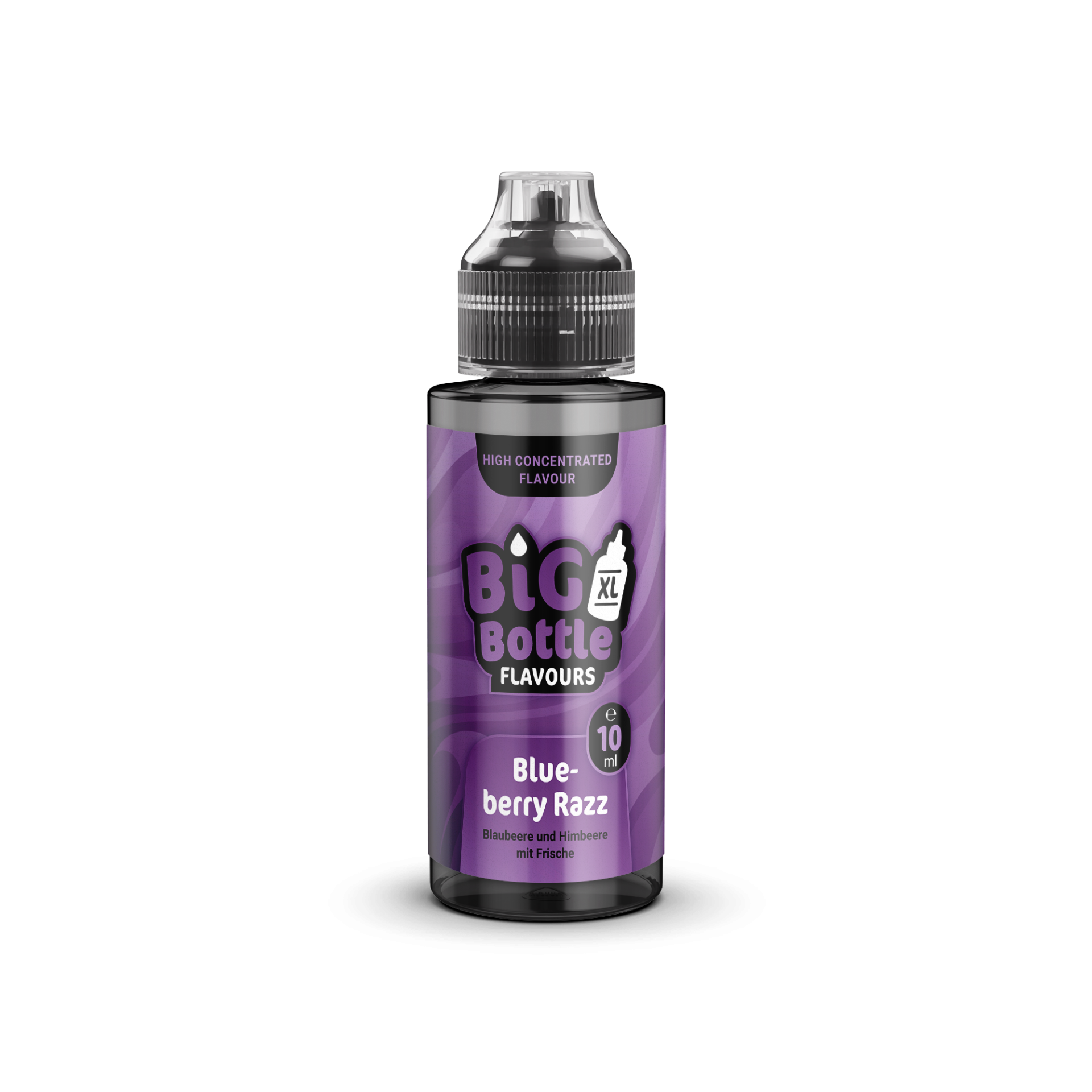 Big Bottle Flavours Longfill - Blueberry Razz - 10ml Aroma in 120ml Flasche