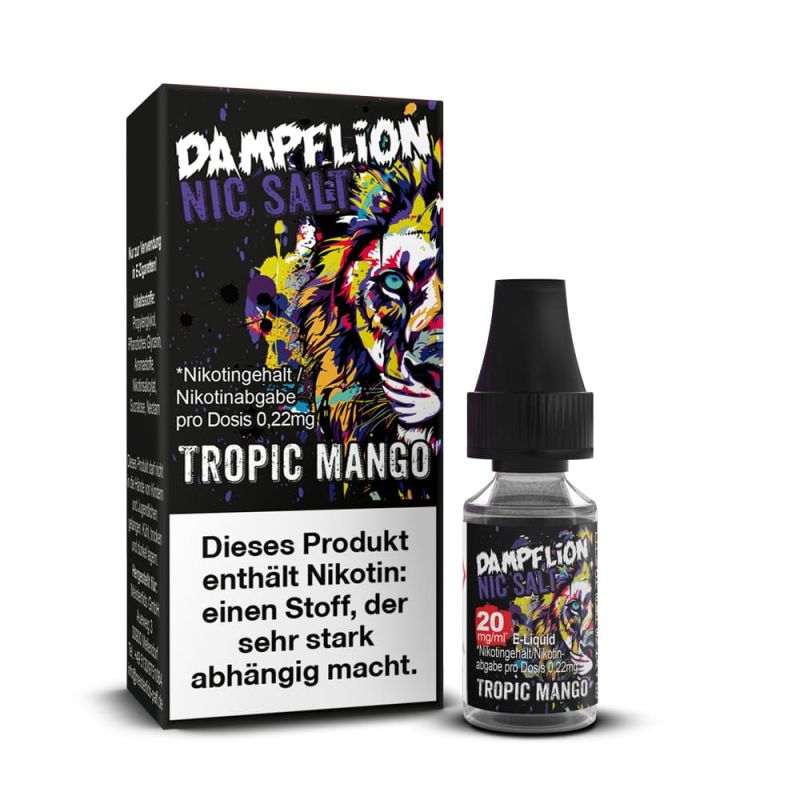 Dampflion Intense Nikotinsalz - Tropic Mango- 10ml Liquid 20mg