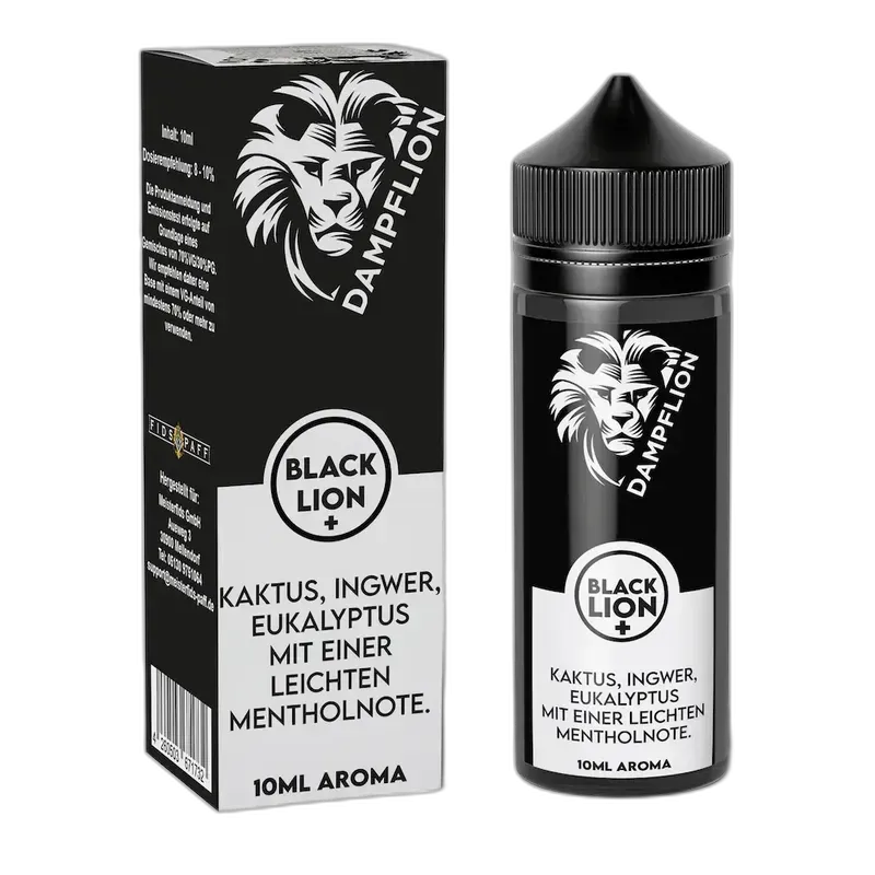 Dampflion Originals Longfill - Black Lion Special Edition - 10ml Aroma in 120ml Flasche