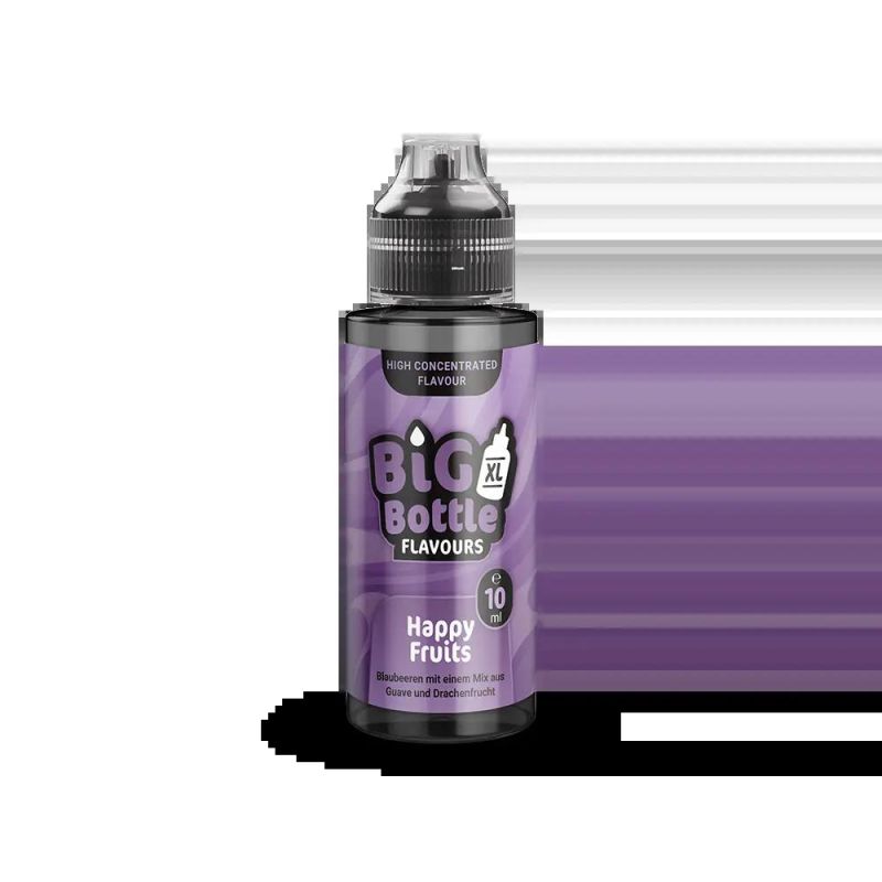 Big Bottle Flavours Longfill - Happy Fruits - 10ml Aroma in 120ml Flasche