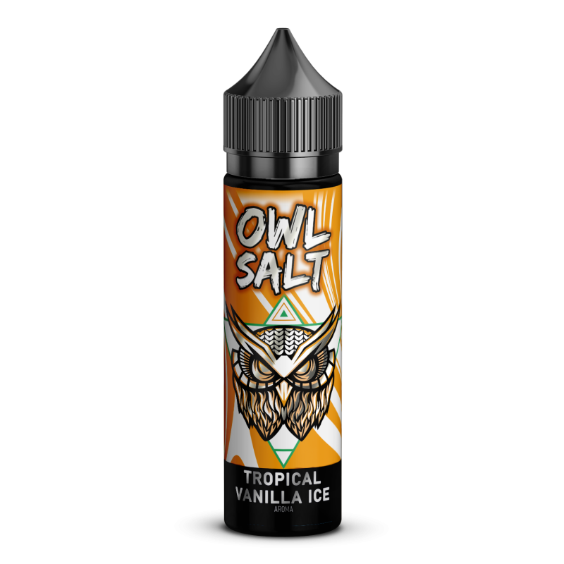 OWL Salt Aroma Longfill - Tropical Vanilla Ice - 10ml in 60ml Flasche