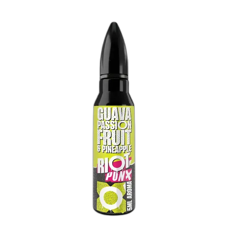 Riot Squad Aroma Longfill - Guava, Passionfruit & Pineapple - 5ml in 60ml Flasche