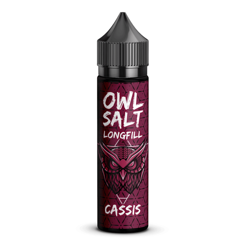 OWL Salt Aroma Longfill - Cassis - 10ml in 60ml Flasche