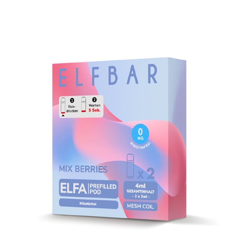 2x Elfbar Elfa Einweg Pod - Mix Berries