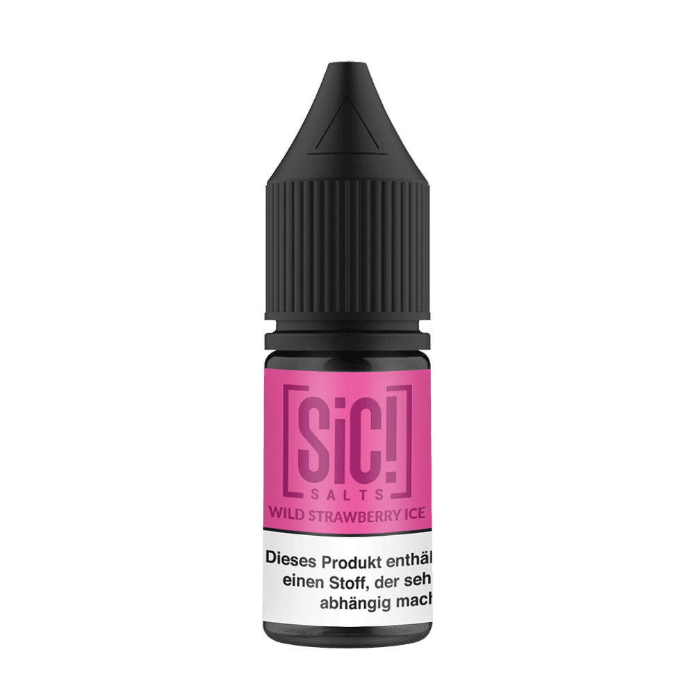 SIC Nikotinsalz - Wild Strawberry Ice -10ml Liquid 20mg