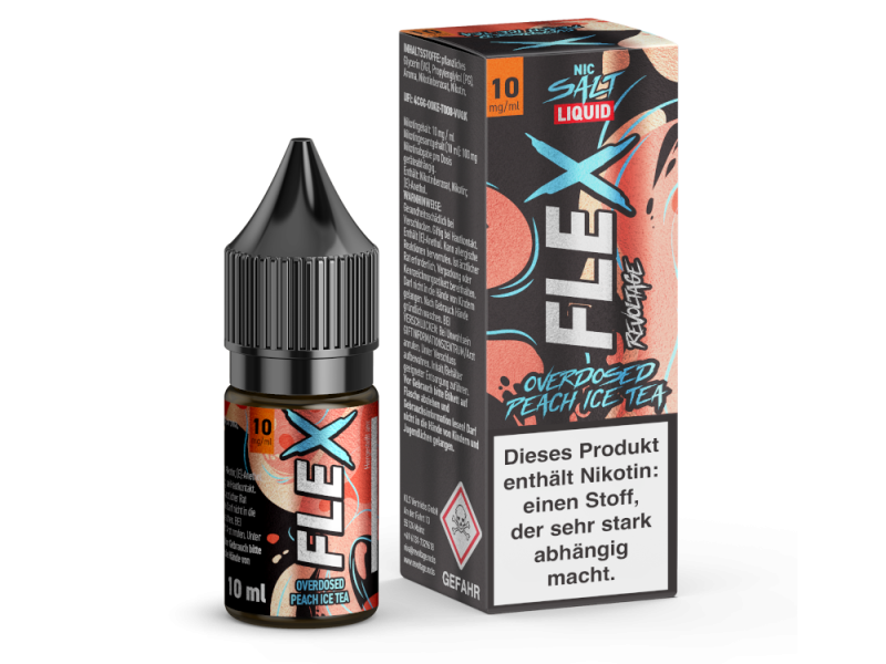 Revoltage FLEX Nikotinsalz Peach Ice Tea 10ml 10mg
