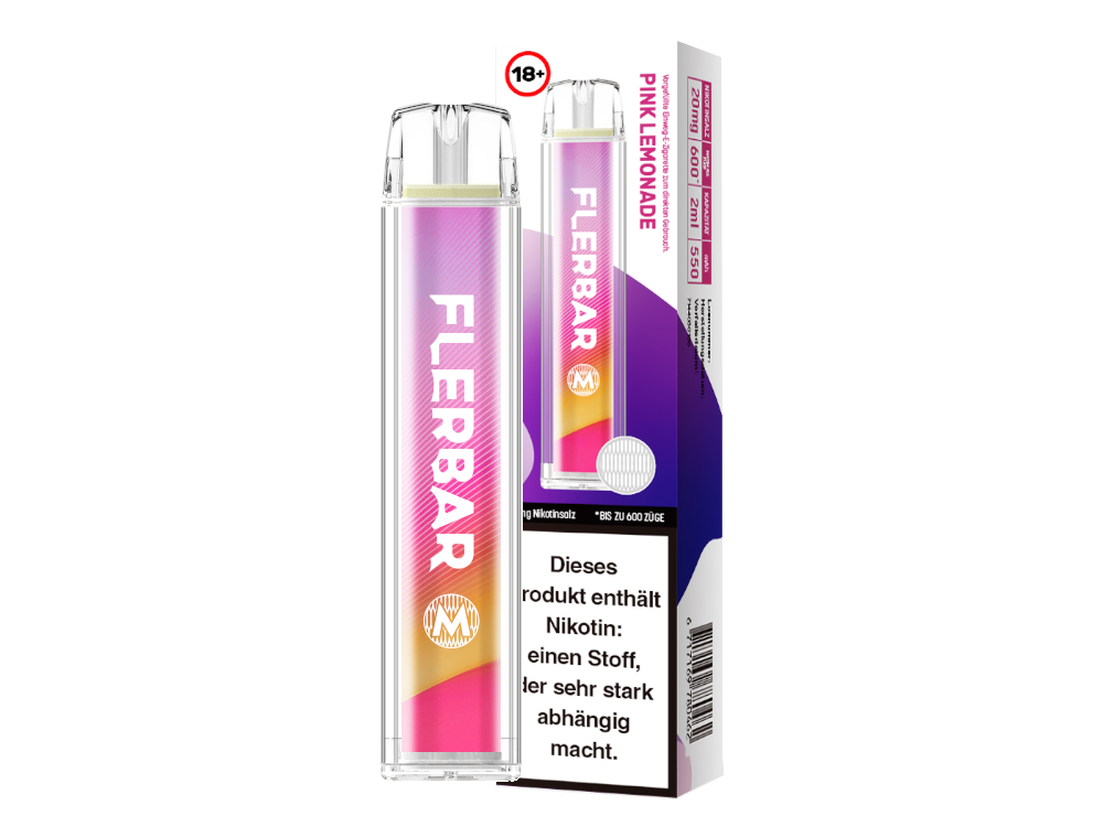 Flerbar M Einweg Pink Lemonade 20mg