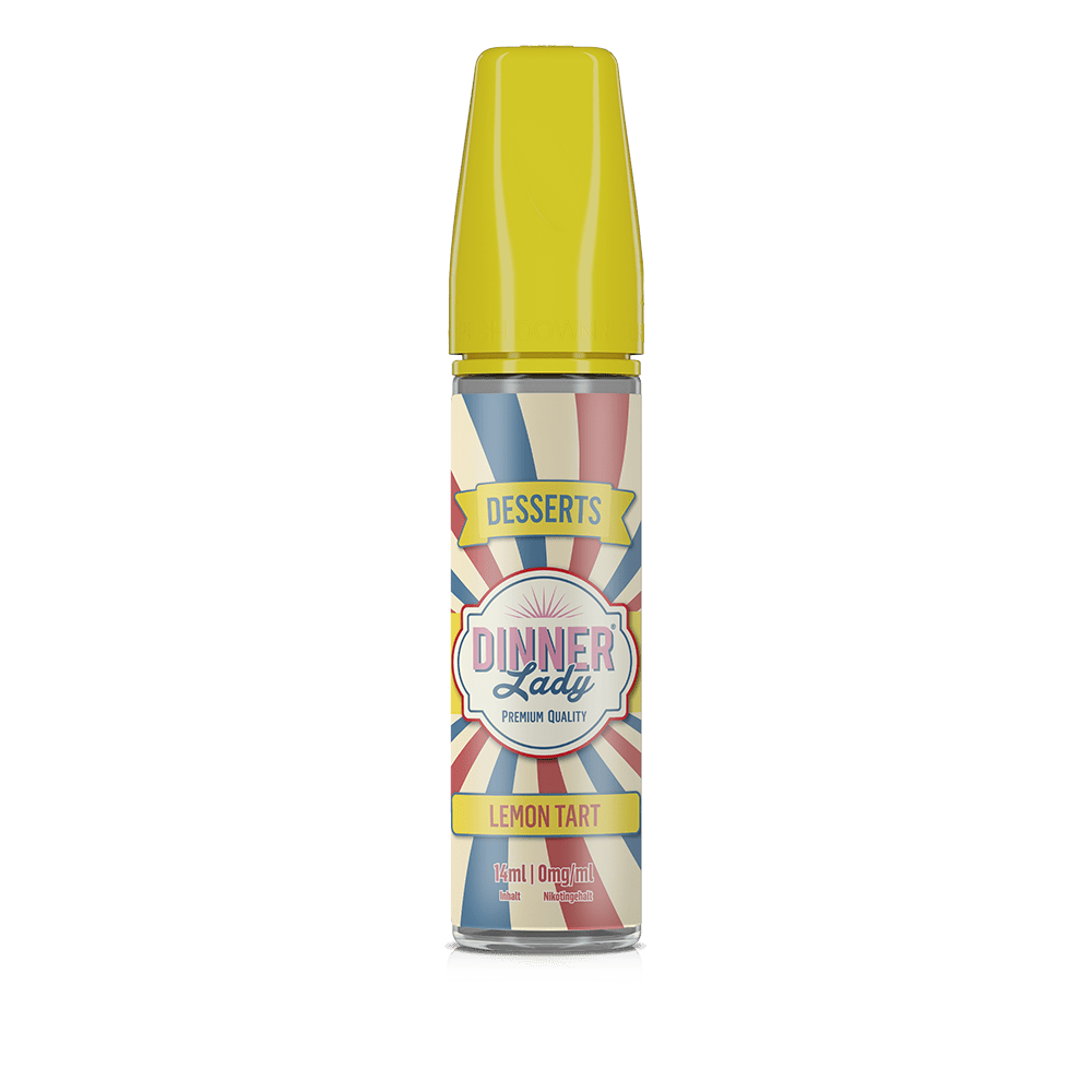 Dinner Lady Desserts Aroma Longfill - Lemon Tart - 14ml in 60ml Flasche
