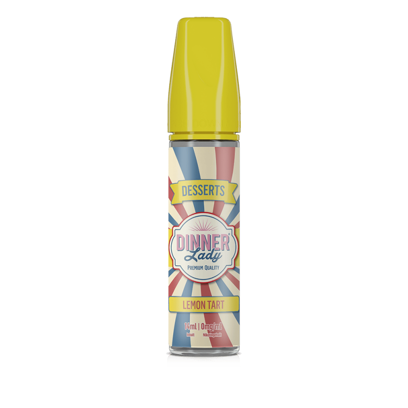 Dinner Lady Desserts Aroma Longfill - Lemon Tart - 14ml in 60ml Flasche