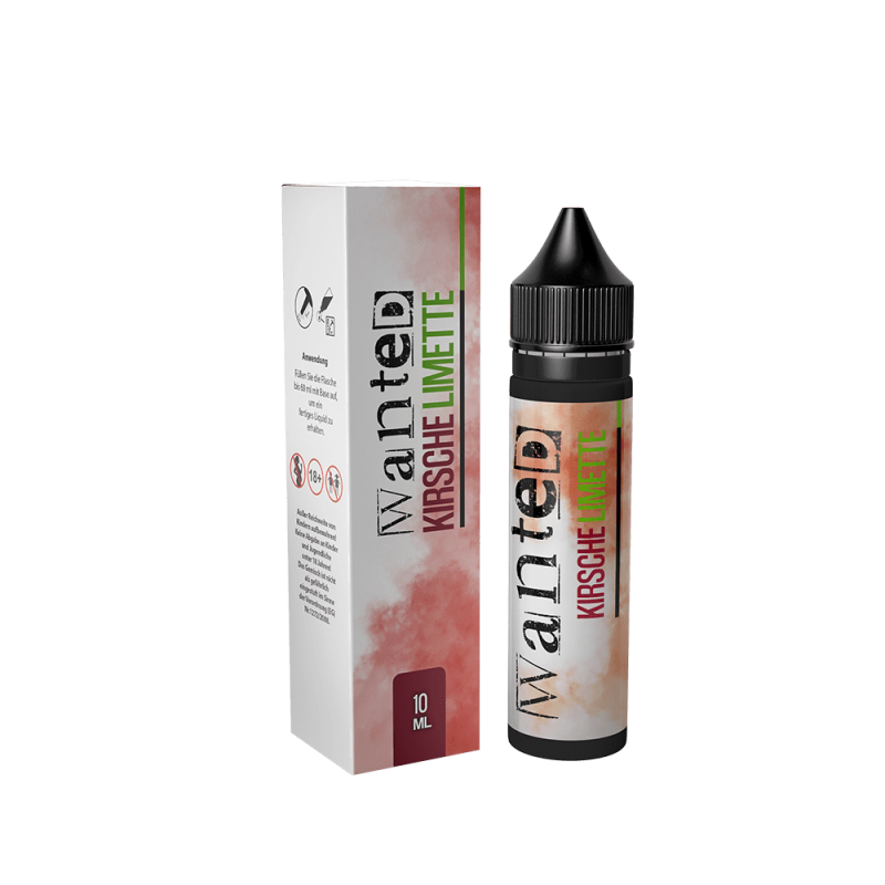 Wanted Aroma Longfill - Kirsche Limette - 10ml in 60ml Flasche