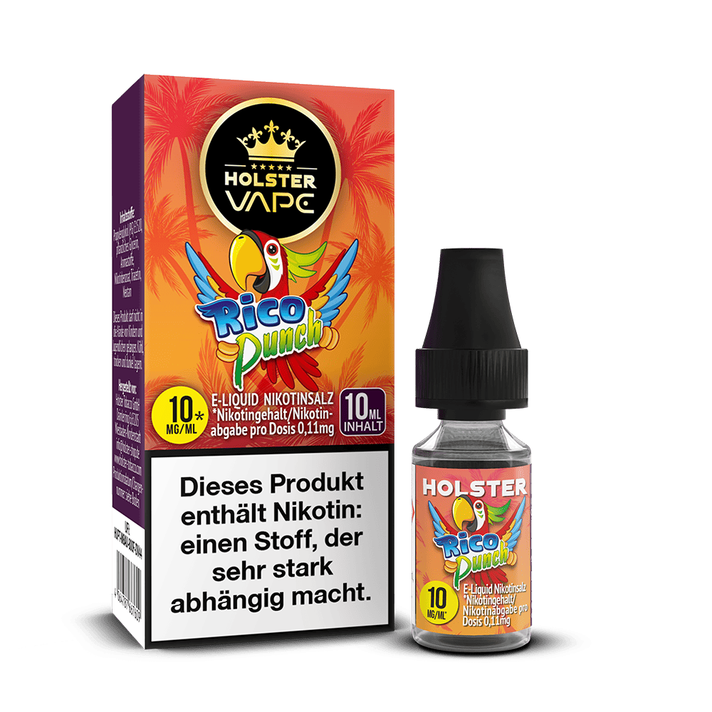 Holster Nikotinsalz - Rico Punch 10mg