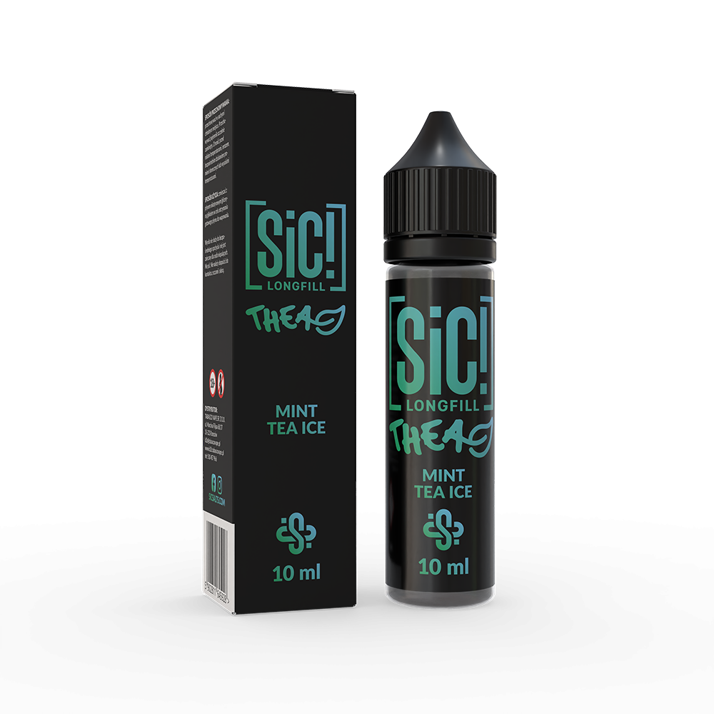SIC Longfill - Mint Tea Ice - 10ml Aroma in 60ml Flasche