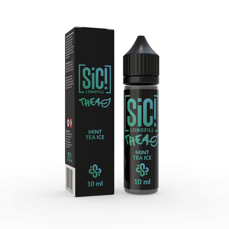 SIC Longfill - Mint Tea Ice - 10ml Aroma in 60ml Flasche