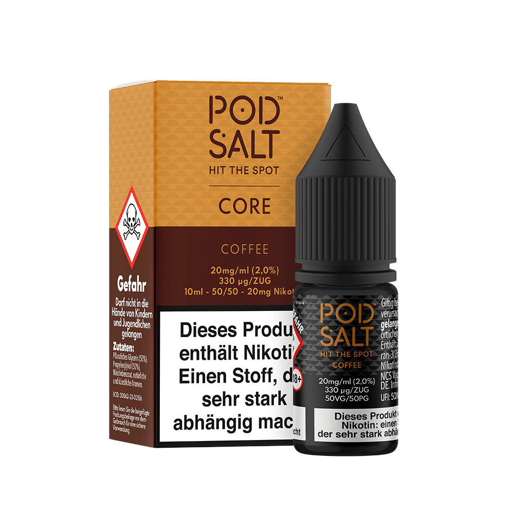 Pod Salt Core Nikotinsalz - Coffee - Liquid 10ml 20mg