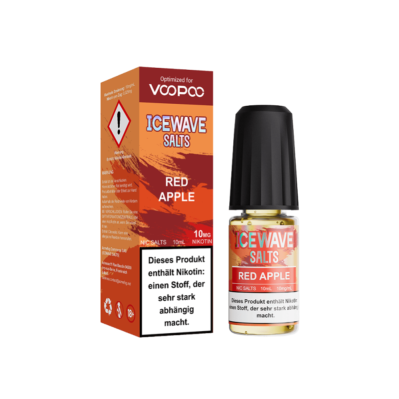 Icewave Nikotinsalz - Red Apple - 10ml Liquid