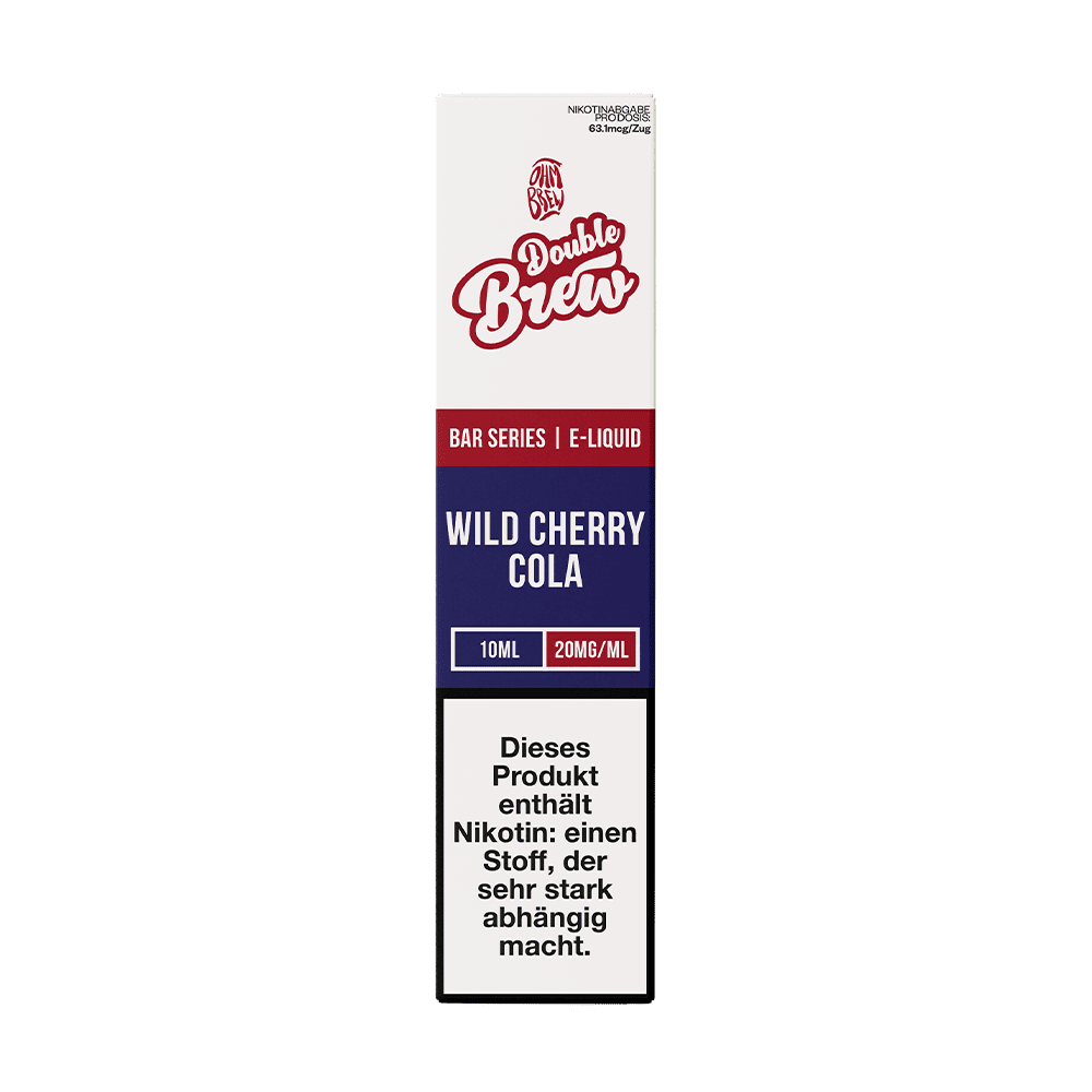 Double Brew Nikotinsalz - Wild Cherry Cola - 10ml Liquid 20mg