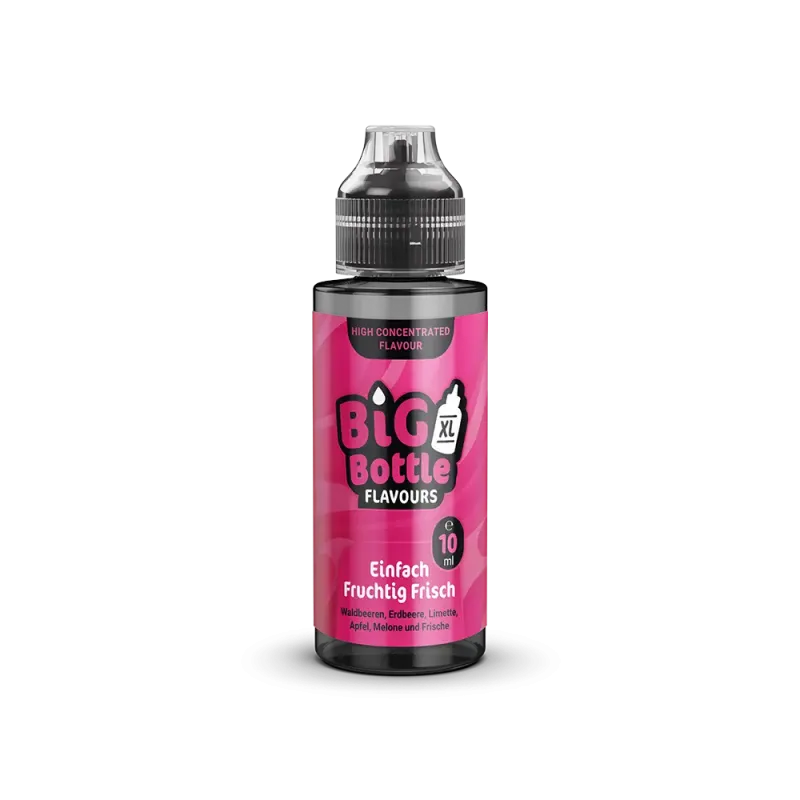 Big Bottle Flavours Longfill - Einfach Fruchtig Frisch - 10ml Aroma in 120ml Flasche